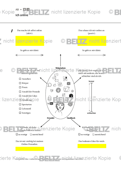 Selbstwert: Ich online