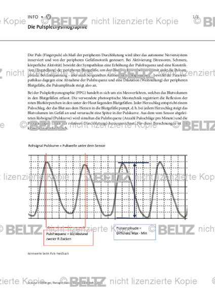 Biofeedback: Die Pulsplethysmographie