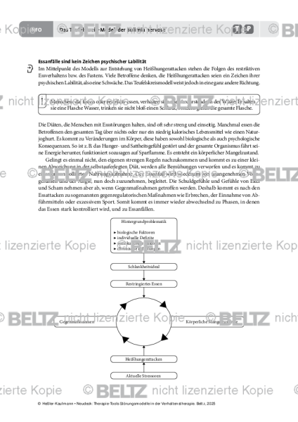 Störungsmodelle: Das Teufelskreis-Modell der Bulimia nervosa