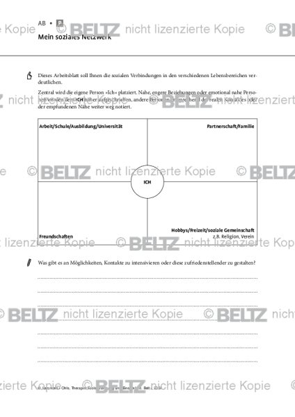 Kränkung und Einsamkeit: Mein soziales Netzwerk