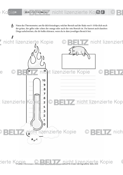 Ressourcenmalbuch: Mein »Gefühlo-Meter«