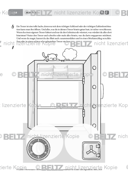 Ressourcenmalbuch: Mein Tresor