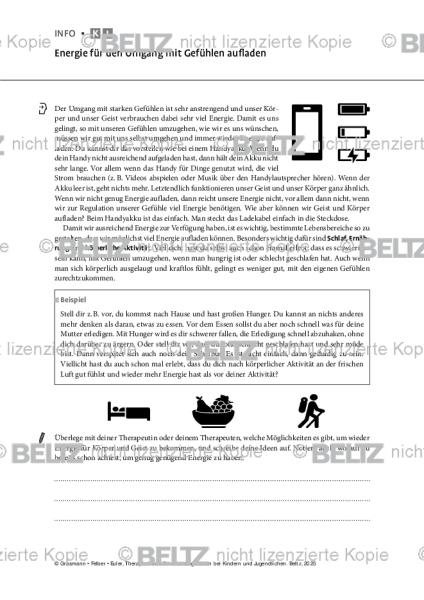 Emotionsregulation (K/J): Energie für den Umgang mit Gefühlen aufladen