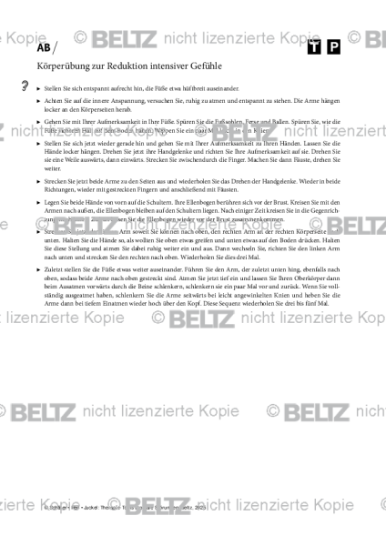 Bipolare Störungen: Körperübung zur Reduktion intensiver Gefühle