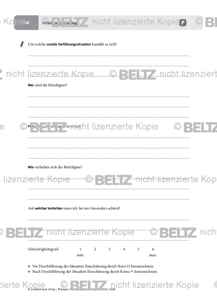 Gruppentherapie: Ablehnungstraining