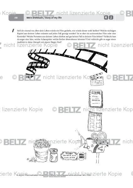 Therapeutisches Schreiben: Mein Drehbuch / Story of my life