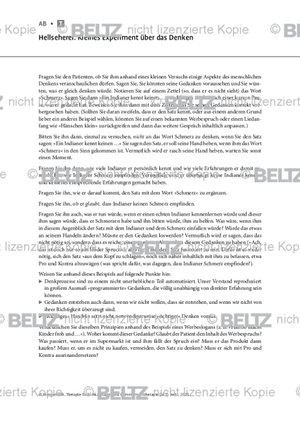ACT: Hellseherei: Kleines Experiment über das Denken