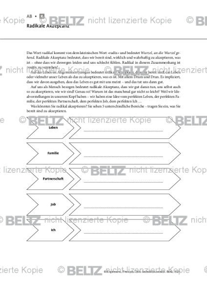 Selbstbewusstsein: Radikale Akzeptanz