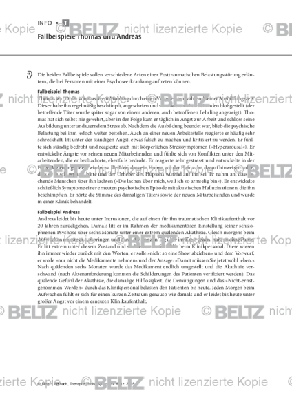 Psychosen: Fallbeispiele Thomas und Andreas
