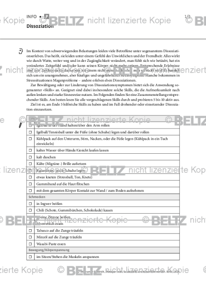 Suizidalität: Dissoziation