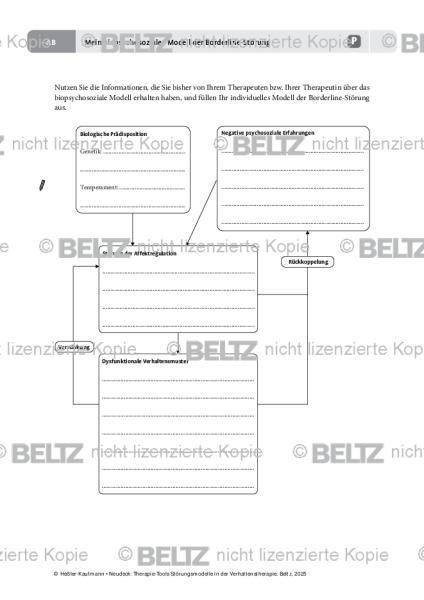 Störungsmodelle: Mein biopsychosoziales Modell der Borderline-Störung