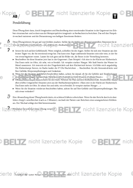 Bipolare Störungen: Pendelübung