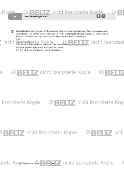 Ressourcenaktivierung: Welcher Wolf gewinnt?