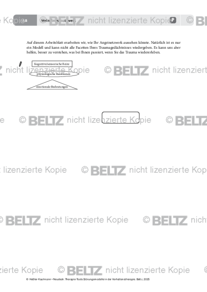 Störungsmodelle: Mein Angstnetzwerk