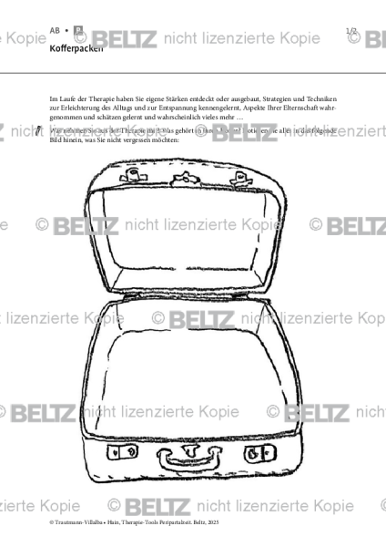 Peripartalzeit: Kofferpacken