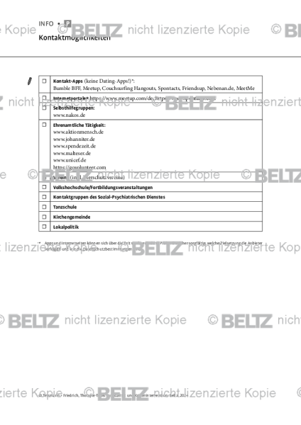 Suizidalität: Kontaktmöglichkeiten