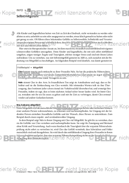 Emotionsregulation (K/J): Selbstmitgefühl