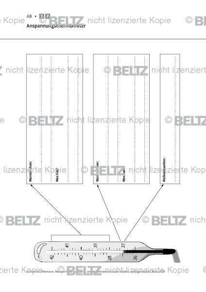 Suizidalität bei Kindern und Jugendlichen: Anspannungsthermometer