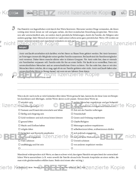 Aggression: Werte