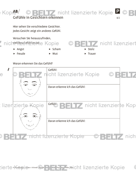 Depression und geistige Behinderung: Gefühle in Gesichtern erkennen