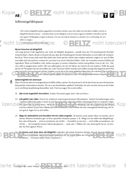 Bipolare Störungen: Selbstmitgefühlspause
