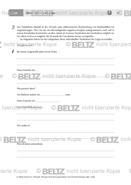 Störungsmodelle: Mein Teufelskreis der Angst