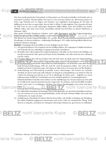 Selbstfürsorge: Handeln Sie als Subjekt