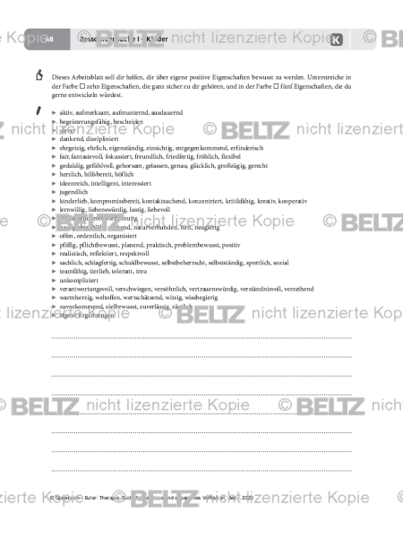Aggression: Ressourcensuche I – Kinder