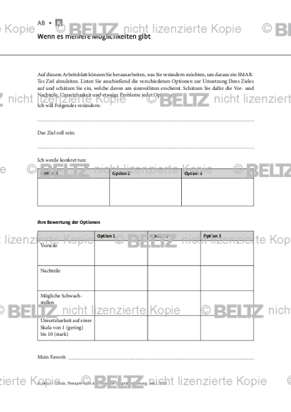 Motivierende Gesprächsführung: Wenn es mehrere Möglichkeiten gibt