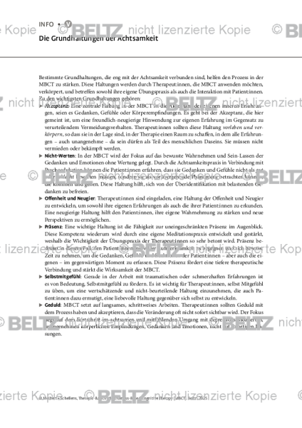MBCT: Die Grundhaltungen der Achtsamkeit