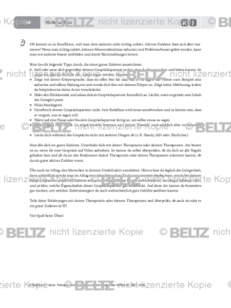 Aggression: Aktiv zuhören