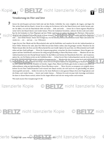 Bipolare Störungen: Verankerung im Hier und Jetzt