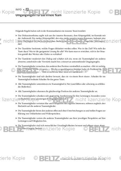 Anpassungsstörungen: Umgangsregeln für das innere Team