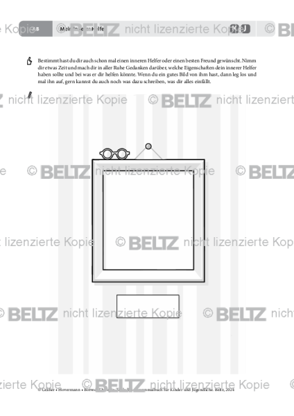 Ressourcenmalbuch: Mein innerer Helfer