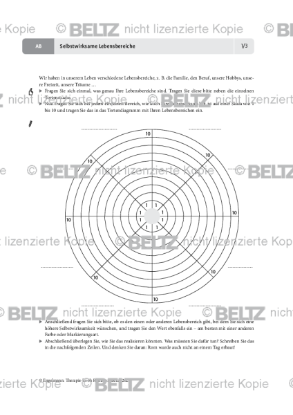 Resilienz: Selbstwirksame Lebensbereiche