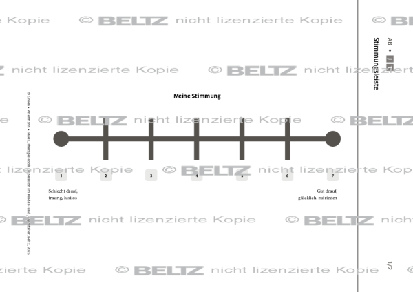 Depression: Stimmungsleiste