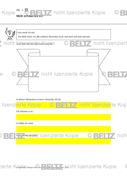 Soziale Kompetenz für Kinder: Mein schwaches Ich