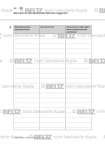 Psychosen: Wie kann ich auf belastende Stimmen reagieren?