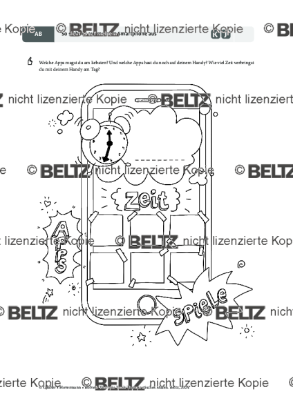 Therapeutisches Malen: So sieht es auf meinem Smartphone aus