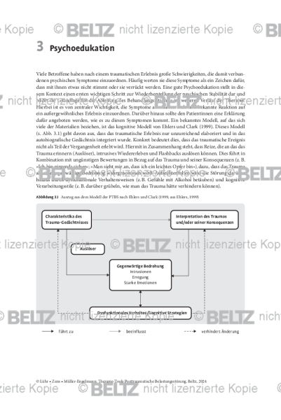 PTBS: Einleitung Psychoedukation