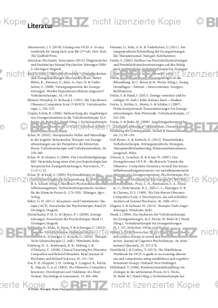 Zwang: Literatur
