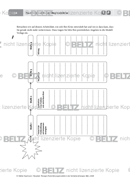 Störungsmodelle: Das Krisenmodell: mein Weg in die Krise