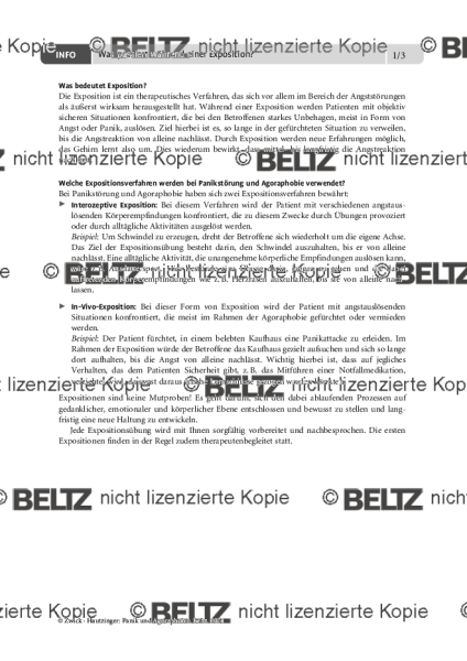 Panik und Agoraphobie: Was passiert während einer Exposition?
