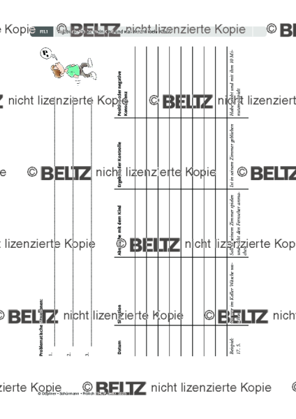 THOP: Tagebuch: Wo ist mein Kind und was macht mein Kind?