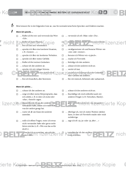 Psychoonkologie: Wie spreche ich normalerweise? Wie höre ich normalerweise zu?