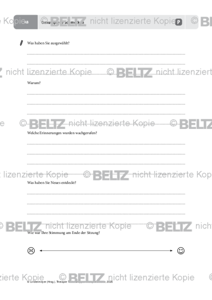 Gruppentherapie: Genussprobe Schmecken