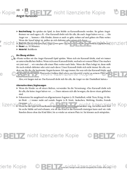 Soziale Kompetenz für Kinder: Angst-Karussell