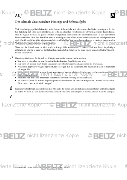 Bipolare Störungen: Der schmale Grat zwischen Fürsorge und Selbstaufgabe