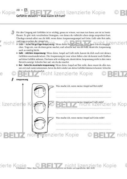 Emotionsregulation (K/J): Gefühle steuern – Was kann ich tun? (Kinder)