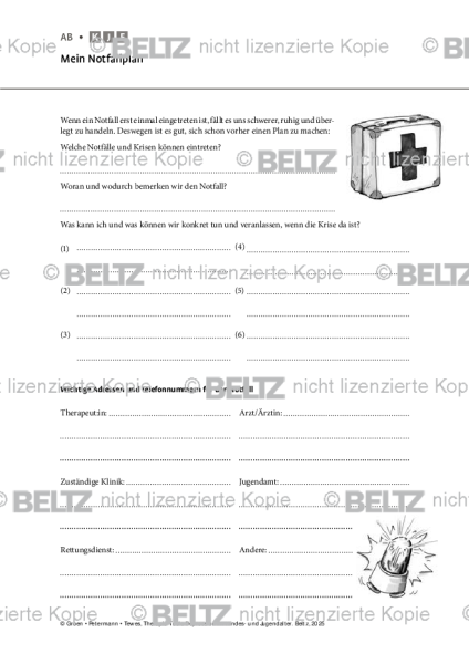 Depression: Mein Notfallplan